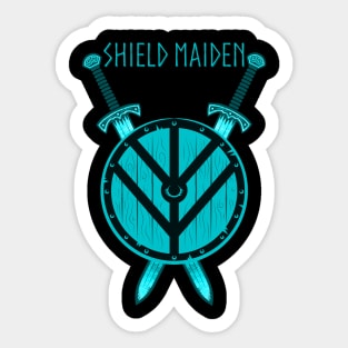 Shield Maiden Sticker